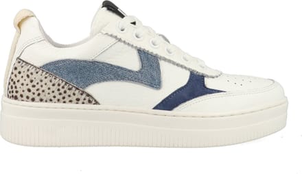 Maruti - Mave Sneakers Blauw - White - Blue - Denim - Pixel O - 39