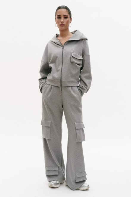 BENU Dames Grijze Joggingbroek