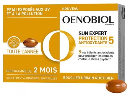 Oenobiol Sun Expert Antioxiderende Bescherming 60 Capsules
