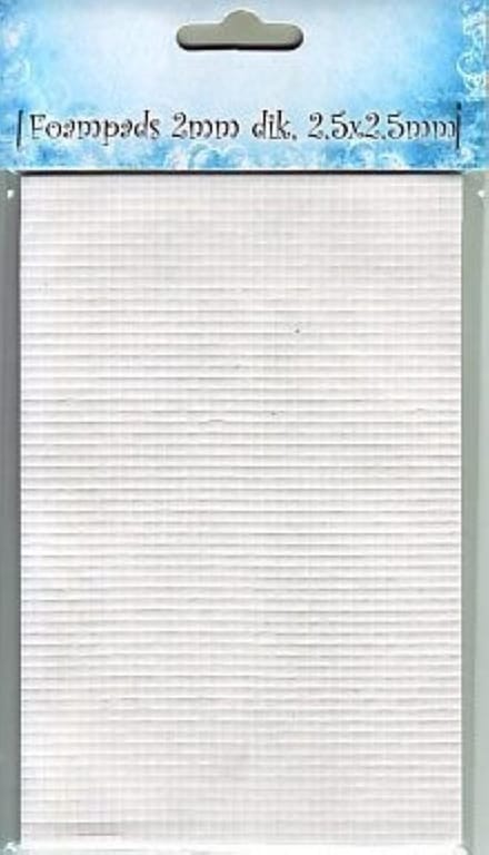 Foampads mini 2,5×2,5 mm x 2 mm