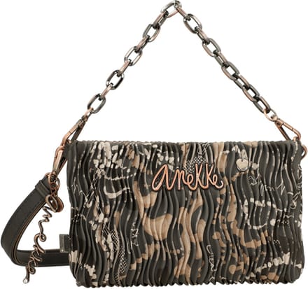 Anekke schoudertas Real Intentions Crossbody Bag Multicolor bruine