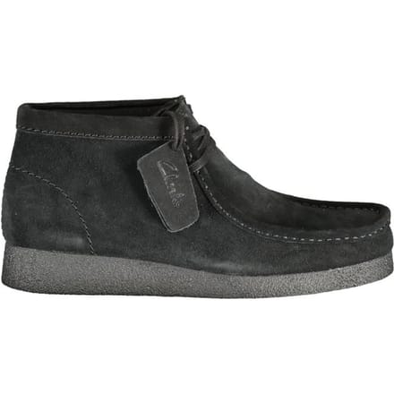 Clarks Zwarte Leren Heren Sneakers