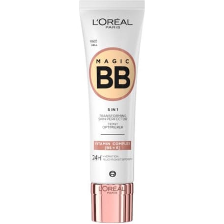 L’Oréal Paris -L’Oréal Paris Magic BB Cream - VerzorgL’Oréal Paris Magic BB Cream - Verzorgende dagcrème en make-up in 1 Verrijkt met vitamine B5 en E - 02 Light - 30ml