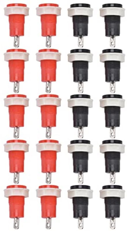 Banana Female Jack Connector - 4mm Solder Type - 10 Stuks