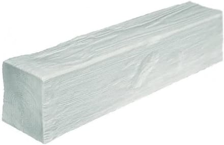 Decoratieve Plafondbalk PU 3 Meter - Realistische Houtlook Balk Wit