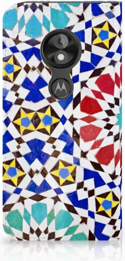 Motorola Moto E5 Play Standcase Mozaïek