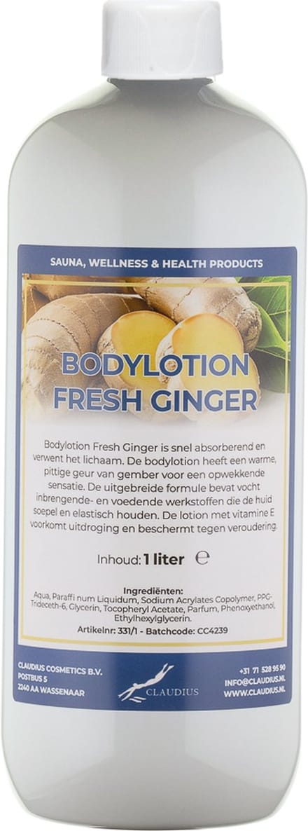 Bodylotion Fresh Ginger 1 Liter