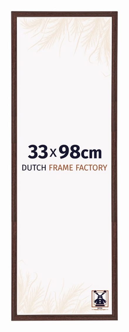 Fotolijst 33x98 cm - Kunststof - Bruin - Angers