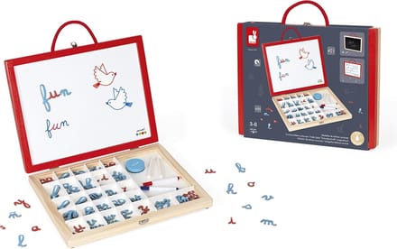 Janod - Essentiel - 4-in-1 Cursieve letter kit