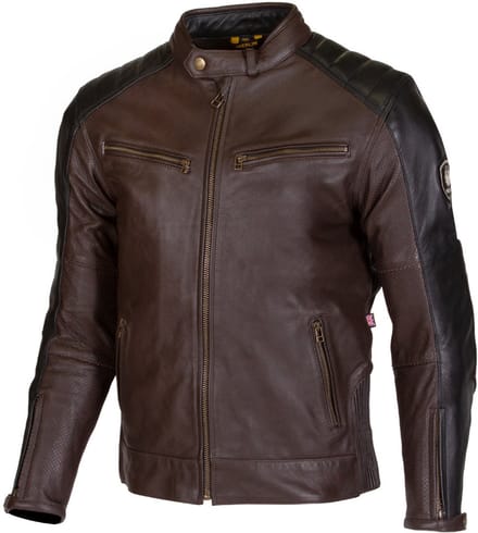 Merlin Chase II D3O Bruin Leren Motorjas - Jas