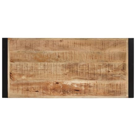 vidaXL - Salontafel - 120x55x40 - cm - massief - mangohout