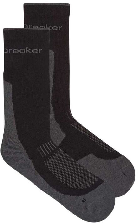 Icebreaker Heren Wandelsokken Light Cushion Zwart