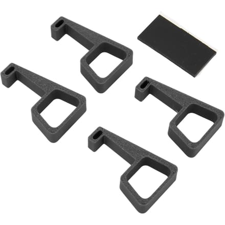 4 PIÈCES pour PS4 Slim Support de Surélévation Dissipation de Chaleur Console de Jeu Support de Surélévation Horizontale pour noir