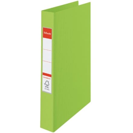 Esselte Vivida 4-Rings Ringband voor 190 A4 Vel - Rugbreedte van 42mm - Groen