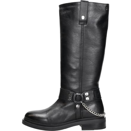 Lazamani - Leslie Dames Laarzen Leer Black - Maat 37