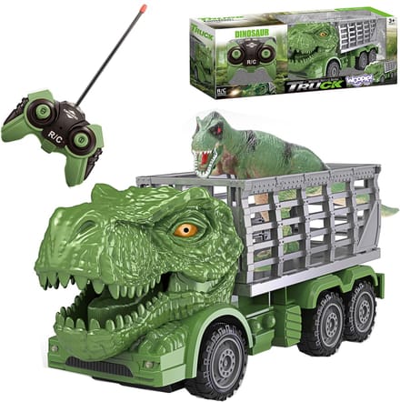 WOOPIE RC Afstandsbediening Auto Dinosaurus Groen + Actiefiguur