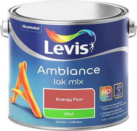 Levis - Ambiance Lak Mat Mix - Energy Four - Mengverf - 2,5 L