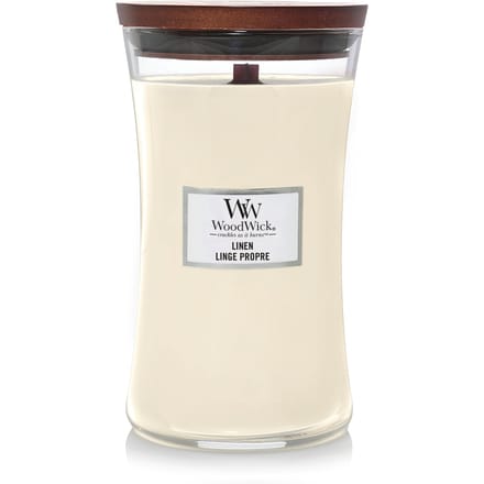 WoodWick Geurkaarsen Linnen Dames 610 g