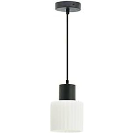 TRANI plafondlamp, metaal, Ø 140 mm, E27 fitting, zwart/wit