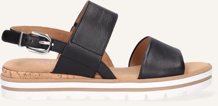 Gabor 774.1 Sandalen - Dames - Zwart - Maat 38,5