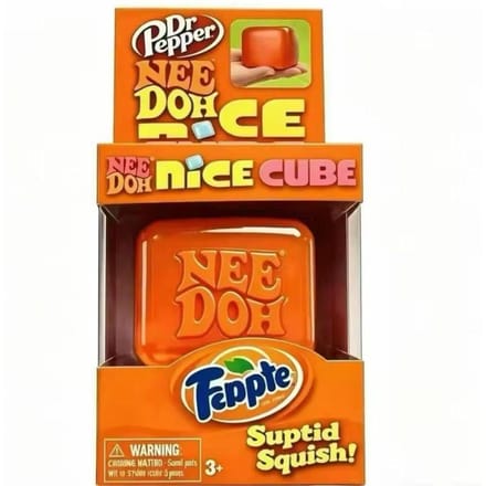 Needoh Nice Cube Sensorische Stressverlichter Fidget Tool voor Angst & Focus Bureau Sensorische Kubus voor Volwassenen & Kinderen