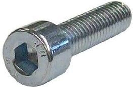 Deltafix.inbusbouten. verzinkt. m3x30mm. lang. 15 stuks.