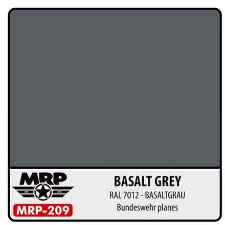Mr. Paint MRP-209 - Basalt Grey – RAL 7012 Basaltgrau – 30 ml verf voor Airbrush & Detailwerk