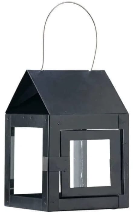 Zwarte Decoratieve Lantaarn