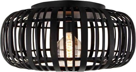 Brilliant Woodrow Plafondlamp Zwart 99405/76