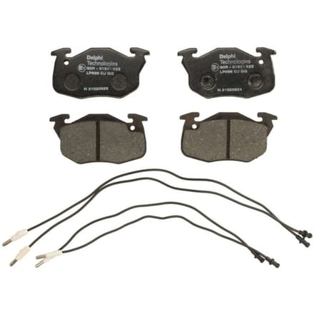Remblokset DELPHI LP696, voor