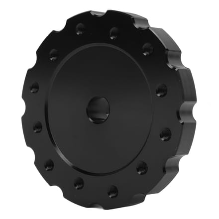 Stuurwieladapter Zwart Nauwkeurige Vervanging Voor Thrustmaster T300 T500 PCD 73mm Stuurwiel black