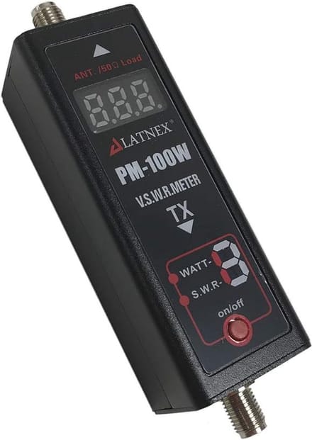 Digitale VHF/UHF Power Meter en SWR Meter tot 100W - Handheld Antenne Tester voor Radio
