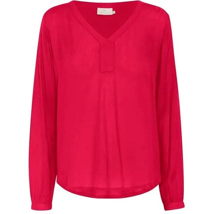 Blouse met lange mouwen Amber Regular fit red