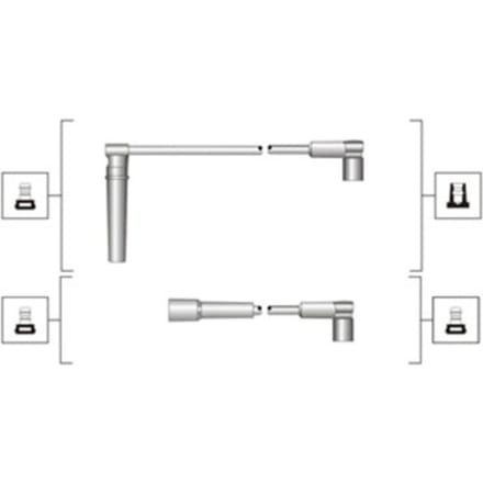 Bougiekabelset MAGNETI MARELLI 941319170044