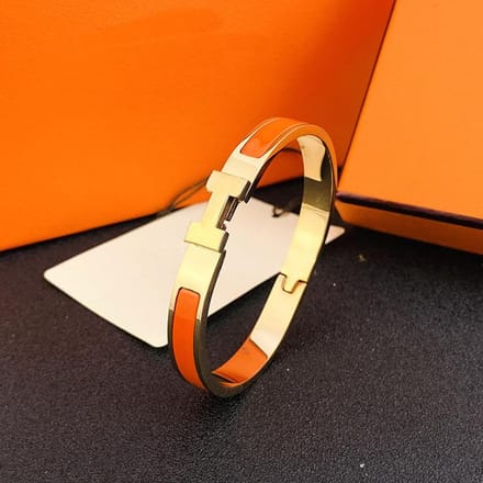 Armband Gekleurd Emaille Koppelarmband No. 17 beige