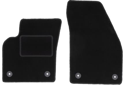 Voormatten zwart voor: Volvo S40 II sedan (2004-2012)