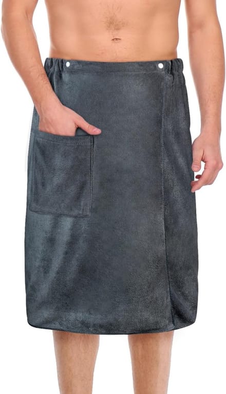 Sneldrogende Microvezel Dames Badcape, Verstelbare Spa Wrap, Ideaal voor Thuis en Wellness