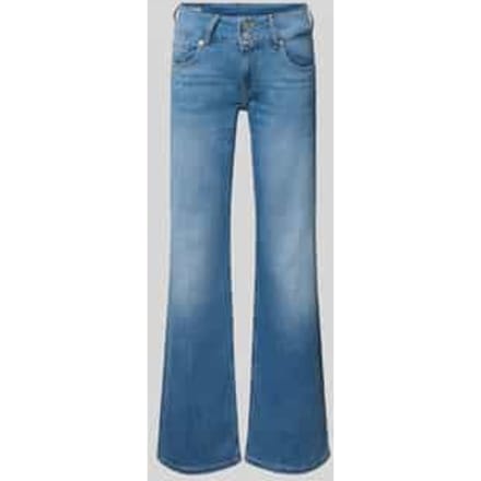 straight fit jeans van katoenmix model 'VENUS'