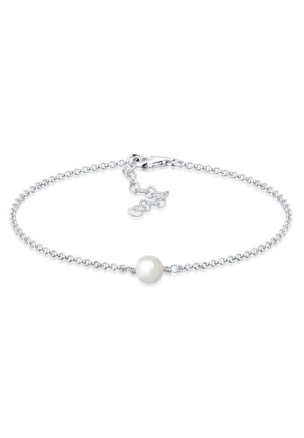 Elli - Armband - Dames Elegant met Schelpkern Parel in 925 Sterling Zilver - Dames