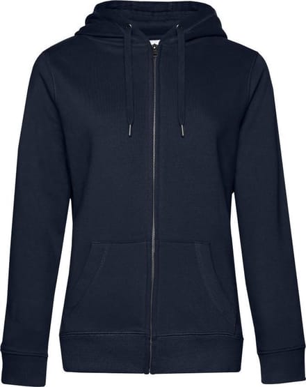 B&C Vrouwen/dames Koningin Hoodie (Marine)