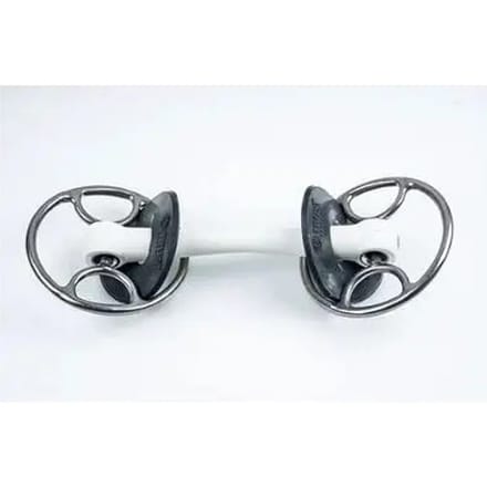 Mors 2 ringen voor paard straight Trust Inno Sense Swivel Hard-20