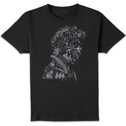 Harry Potter Harry Potter Head t-shirt - Zwart - L