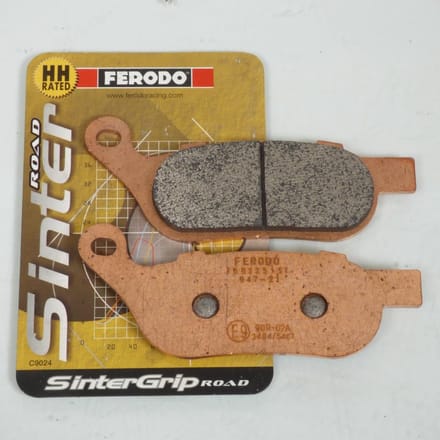 ferodo remblok voor harley davidson 1584 fxdb 2012 tot 2013 gx4 / ar nieuw