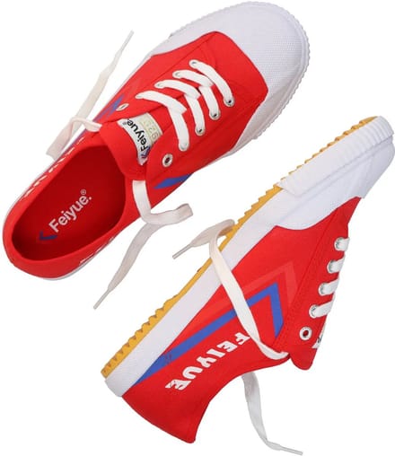 Kinderschoenen Feiyue Jr Canvas Rood - 32