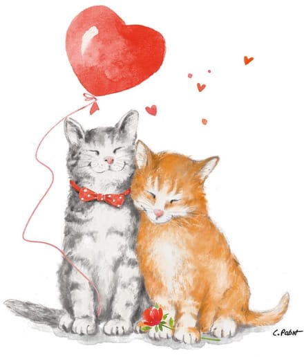 PPD Lunch servetten - Cat Love