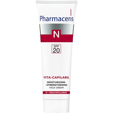 Pharmaceris Vita Capilaril Moisturizing&amp; Strengthening Face Cream 50 ml