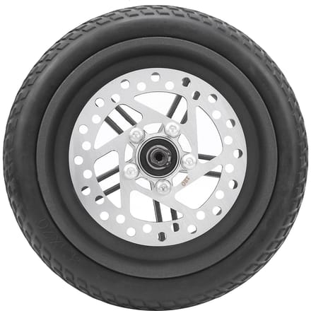 8,5 Inch Achterwiel voor Xiaomi ProHol Band120MM Schijfrem Scooter Vervangingsset white
