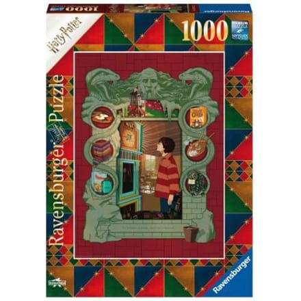 Ravensburger puzzel Bij de Weasley familie - Legpuzzel - 1000 stukjes