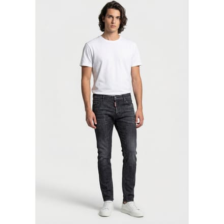 Dsquared2 Jeans 5 Pockets Black Größe: W52 | Skinny Pants Outlet | Herren | Schwarz