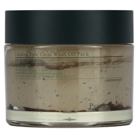 Pyunkang Yul, Calming Pore, Clear Wash-Off Pack, 100g (3.52oz) gray